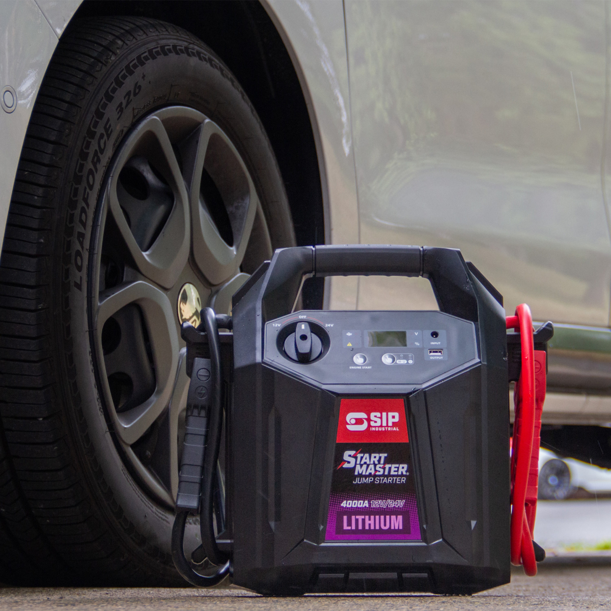 SIP 4000A 12V/24V Lithium Jump Starter